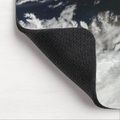 Een bleke grijze aspluim van de top muismat (Hoek)