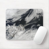 Een bleke grijze aspluim van de top muismat (Met muis)