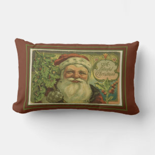 Een blije Kerstman Kussen