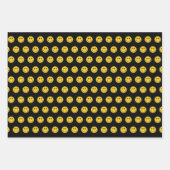 Eén blije vent jongen 1e verjaardagsfeestje inpakpapier vel (Voorkant 2)