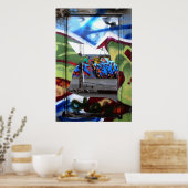 Een blik binnen poster (Keuken)