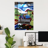 Een blik binnenin poster (Thuiskantoor)