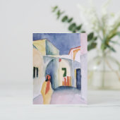 Een blik naar beneden op een Alley Briefkaart (Staand voorkant)