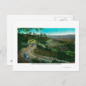 Een blik op de Antelope Valley van Sandberg's Briefkaart (Voorkant / Achterkant)