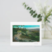 Een blik op de Antelope Valley van Sandberg's Briefkaart (Staand voorkant)