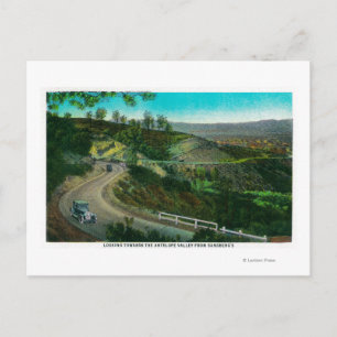 Een blik op de Antelope Valley van Sandberg's Briefkaart