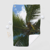 Een blik op de tropische Natuur van de Kokospalm Golfhanddoek (Insitu)