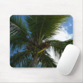 Een blik op de tropische Natuur van de Kokospalm Muismat (Met muis)