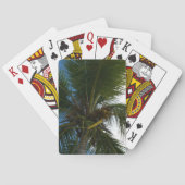Een blik op de tropische Natuur van de Kokospalm Pokerkaarten (Achterkant)