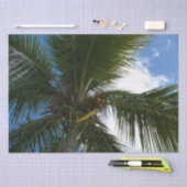 Een blik op de tropische Natuur van de Kokospalm Tissuepapier (Craft)