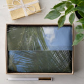 Een blik op de tropische Natuur van de Kokospalm Tissuepapier (Geschenk)