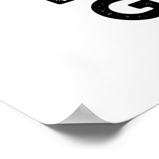 Een blik op Gourd Funny Cool Veggie Pun Poster (Hoek)