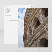 Een blik op het Briefkaart van Colosseo (Voorkant / Achterkant)