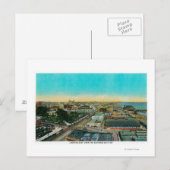 Een blik op het Oosten over BedrijfsSectie, Lange  Briefkaart (Voorkant / Achterkant)