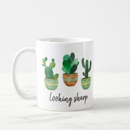 Een blik op Sharp Funny Cacti Koffiemok