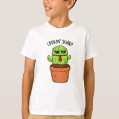 Een blik op Sharp Funny Cactus Pun T-shirt (Voorkant)