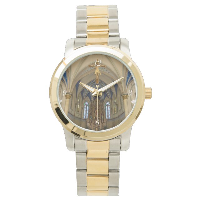 Een blik op St Peter Altar Horloge (Voorkant)