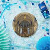 Een blik op St Peter Altar Papieren Bordje (Feest)
