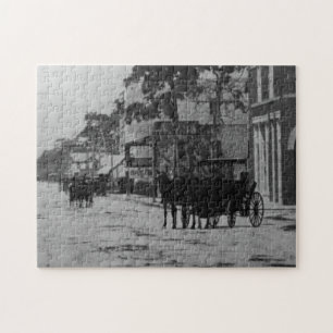 Een blik op West op Flagler Street Legpuzzel