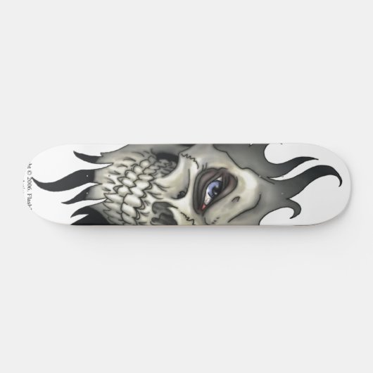 Een blik uit een schedel skateboard (Horizontaal)
