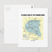 Een blik van dichtbij op het Permiaanse bekken (ka Briefkaart (Voorkant / Achterkant)