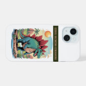 Een blik van verrukking iPhone 15 case (Achterkant horizontaal)