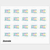 Een bloeddonor bespaarde JC Ronde Sticker (Vel)