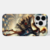 Een bloei in de kosmische getijden iPhone hoesje (Achterkant horizontaal)