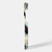 Een bloei in de kosmische getijden iPhone hoesje (Linkerkant)