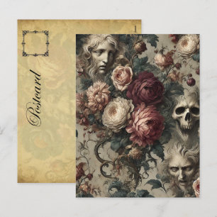 Een bloei om aan vast te houden - Gothic Victoriaa Feestdagenkaart