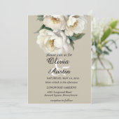 Een bloeiend begin kaart (Staand voorkant)