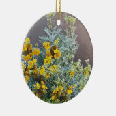 Een bloeiend Californië: Catalina Silverlace Keramisch Ornament (Rechts)