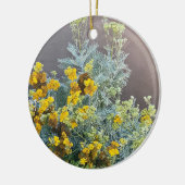 Een bloeiend Californië: Catalina Silverlace Keramisch Ornament (Links)