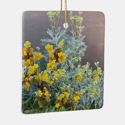 Een bloeiend Californië: Catalina Silverlace Keramisch Ornament (Rechts)