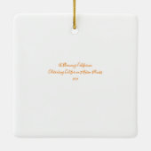 Een bloeiend Californië: Colour Celebration 2021 Keramisch Ornament (Achterkant)