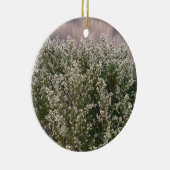 Een bloeiend Californië: Coyote Struik Keramisch Ornament (Rechts)