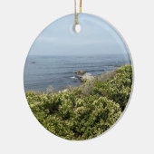 Een bloeiend Californië: Coyote Struik Keramisch Ornament (Links)