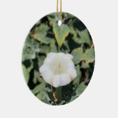 Een bloeiend Californië: Sacred Datura Keramisch Ornament (Rechts)