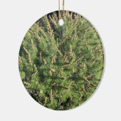 Een bloeiend Californië: Sagebrush Ceramic Ornamen Keramisch Ornament (Links)
