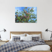 Een bloeiend Californië:woestijn Willow Canvas Afdruk (Insitu (Slaapkamer))