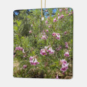 Een bloeiend Californië: Woestijn Willow Keramisch Ornament (Links)