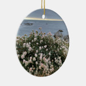 Een bloeiend Californië: Zee Cliff Buckwheat Keramisch Ornament (Rechts)