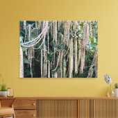 Een bloeiend Californië: Zijderpannen Canvas Afdruk (Insitu (Woonkamer))