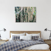 Een bloeiend Californië: Zijderpannen Canvas Afdruk (Insitu (Slaapkamer))