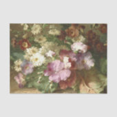 Een bloeiend leven van Margaretha Roosenboom Tissuepapier (Voorkant)