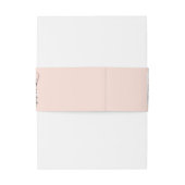 Een bloeiende liefde onder de kersenbomen uitnodigingen wikkel (Achterkant Voorbeeld)