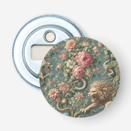 Een bloeiende mythos - mythisch Victoriaans ontwer Button Flesopener