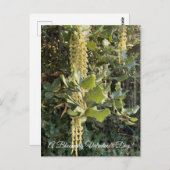 Een bloeiende Valentijnsdag! Briefkaart (Voorkant / Achterkant)