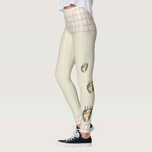 Een bloem binnen Leggings (Links)