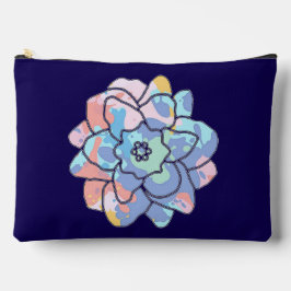 Een bloem gemaakt van verfvlekken etui